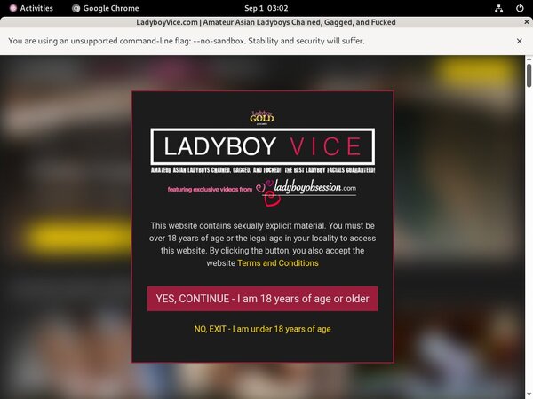 Register Vice Ladyboy