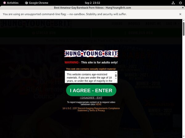 Special Hung Young Brit Trial