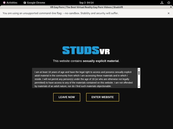 Studs VR User And Pass
