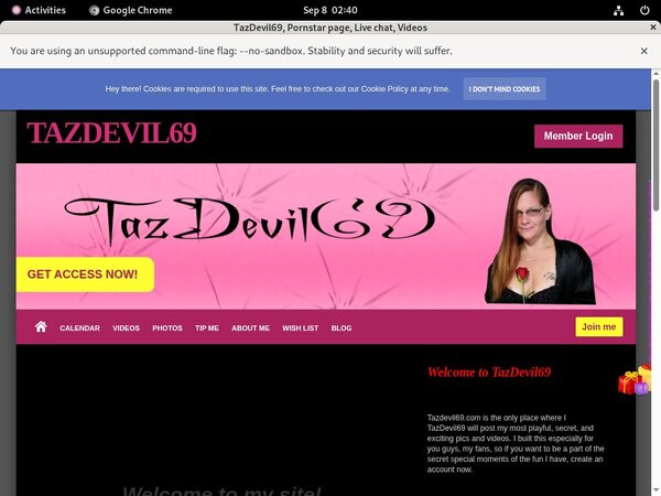 Tazdevil69.modelcentro.com Rabatt