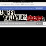 Theaudreyhollander.com Free Premium Accounts