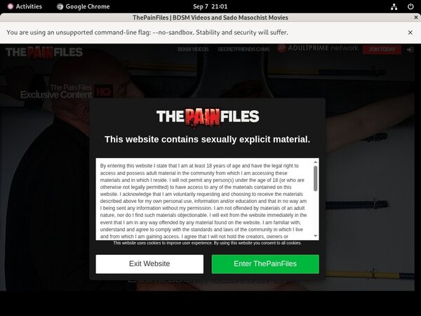 Thepainfiles.com Instant Access