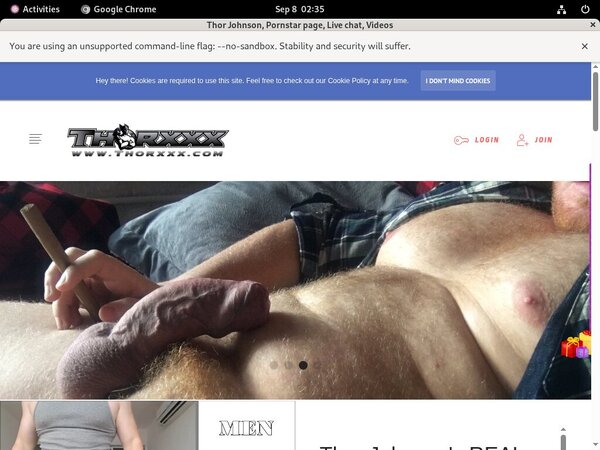Thorjohnsonxxx.com Free Com