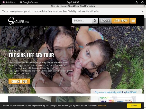 Trial Account Sinslife.com