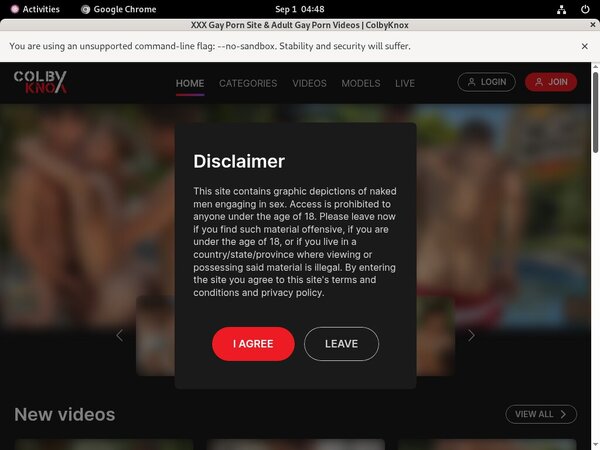 Trial Colby Knox Account