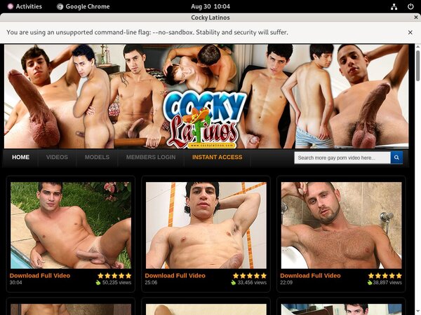 Try Cockylatinos.com Discount