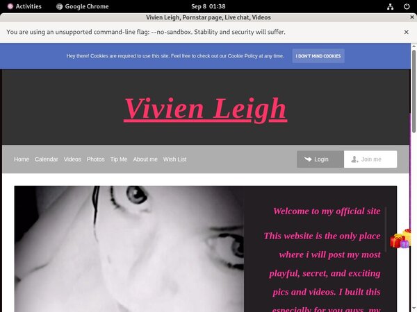Vivien Leigh Paypal Register