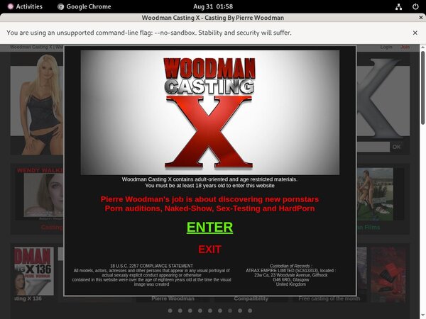 Woodmancastingx.com With Paysafecard