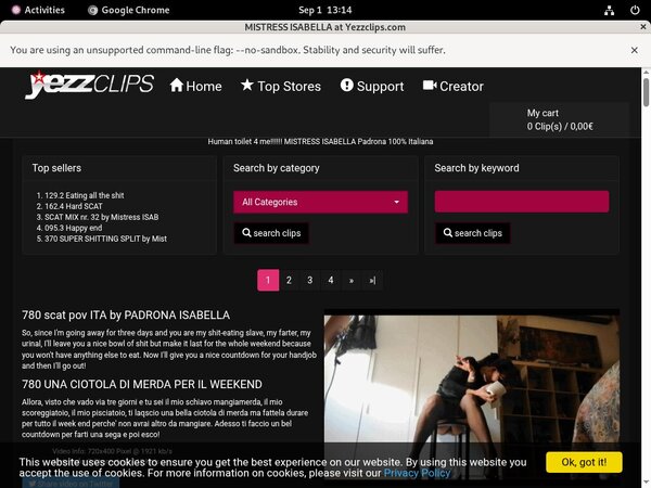 Yezzclips.com Accounts