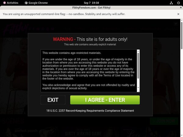 Filthy Femdom Paysite Passwords