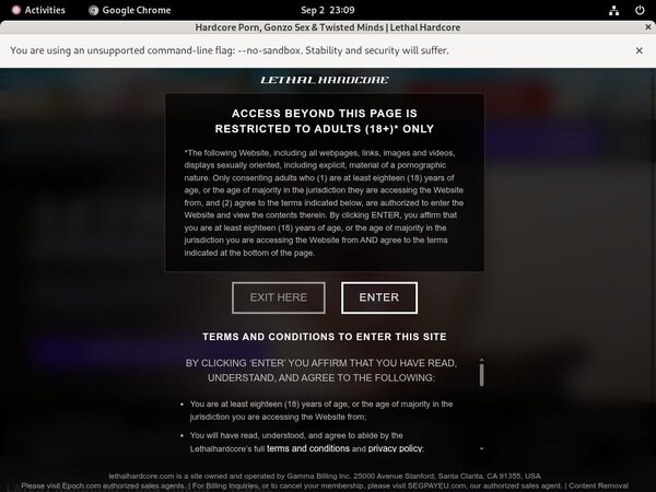 Lethalhardcore.com Get A Password