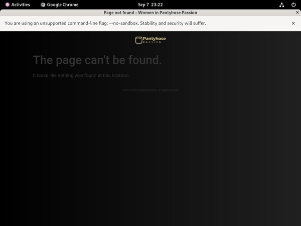 Pantyhosepassion Pay Pal Account