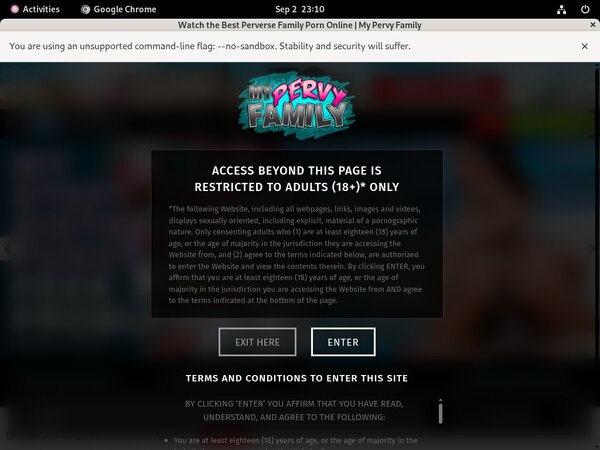 Mypervyfamily.com Free Code