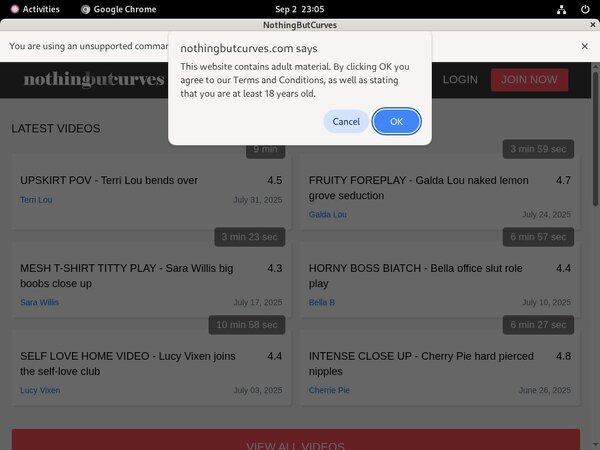 Free Nothingbutcurves.com Membership Account