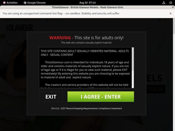 This Is Glamour Website Accounts