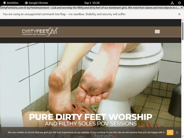 Girlsfeetdirty Trial Membership