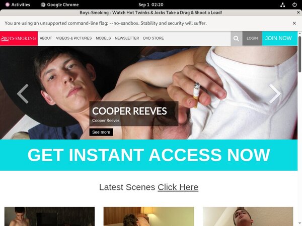 Join Boys Smoking