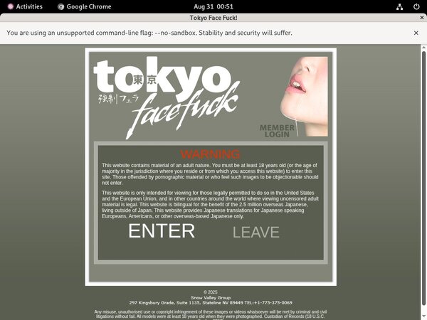 Tokyofacefuck.com New Hd